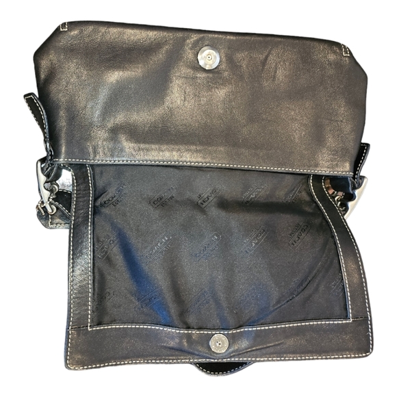 Coach Small Leather Shoulder Bag - Picture 4 of 5